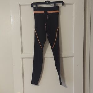 Lorna Jane Black and Gold Leggings